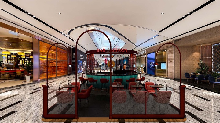 Bar Kiosk Area 