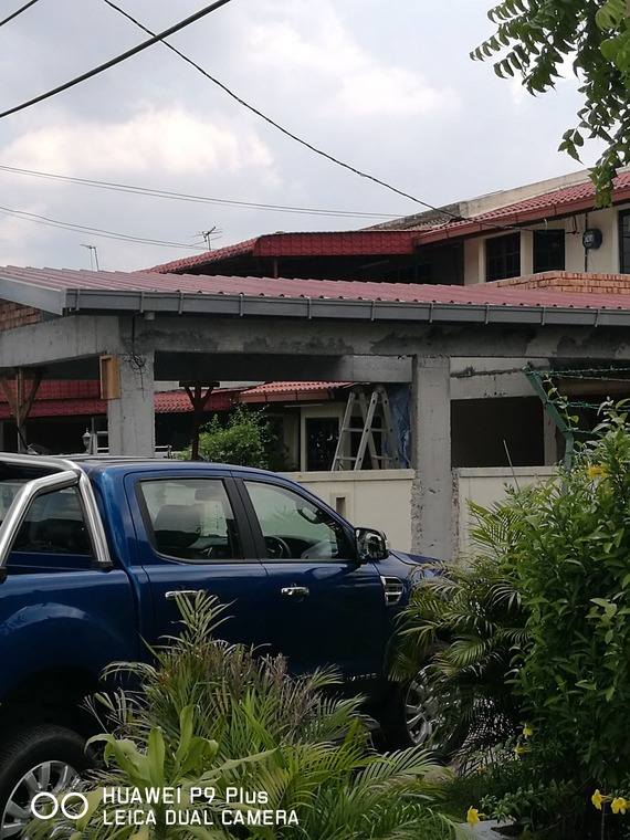 Extended Car Porch