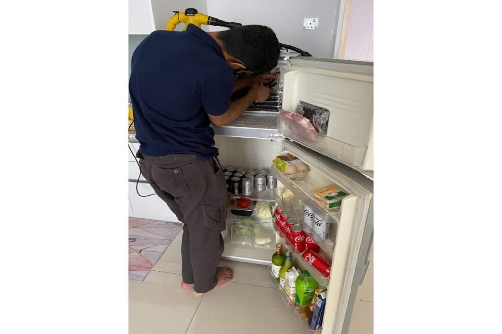 - Changing an air dust for the fridge 