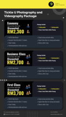 Price Table for Photography and Videography Package (Vertical)