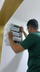 Before photo of Electrical and Wiring Services by AMH SERVICES