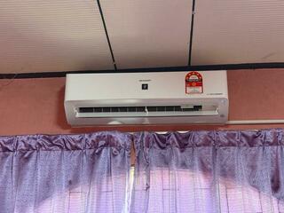 After photo of Courts - Aircon Installer by KMB MAJU ENTERPRISE