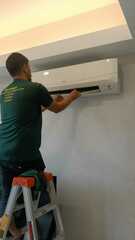 After photo of Aircon Servicing by AMH SERVICES
