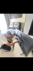 Before photo of AEON - TV Mounting by FIX HOME ENTERPRISE 