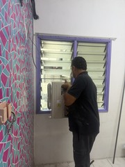 Before photo of Courts - Aircon Installer by SN Cool
