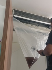After photo of Aircon Servicing by Fly FORCE SDN BHD