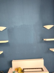 Before photo of TV Mounting by Muharami Enterprise