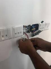 After photo of Electrical and Wiring Services by Salair Nallin Enterprise