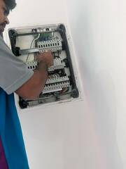 After photo of Electrical and Wiring Services by Salair Nallin Enterprise