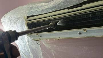 After photo of Aircon Servicing by Salair Nallin Enterprise