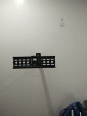 Before photo of TV Mounting by Muharami Enterprise