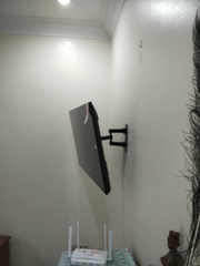 After photo of TV Mounting by Muharami Enterprise