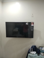 After photo of TV Mounting by Muharami Enterprise