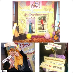 Photobooth Corner for URTV anniversary Celebrations