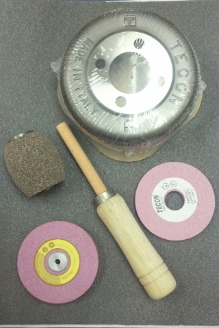 Leather skiving machine parts