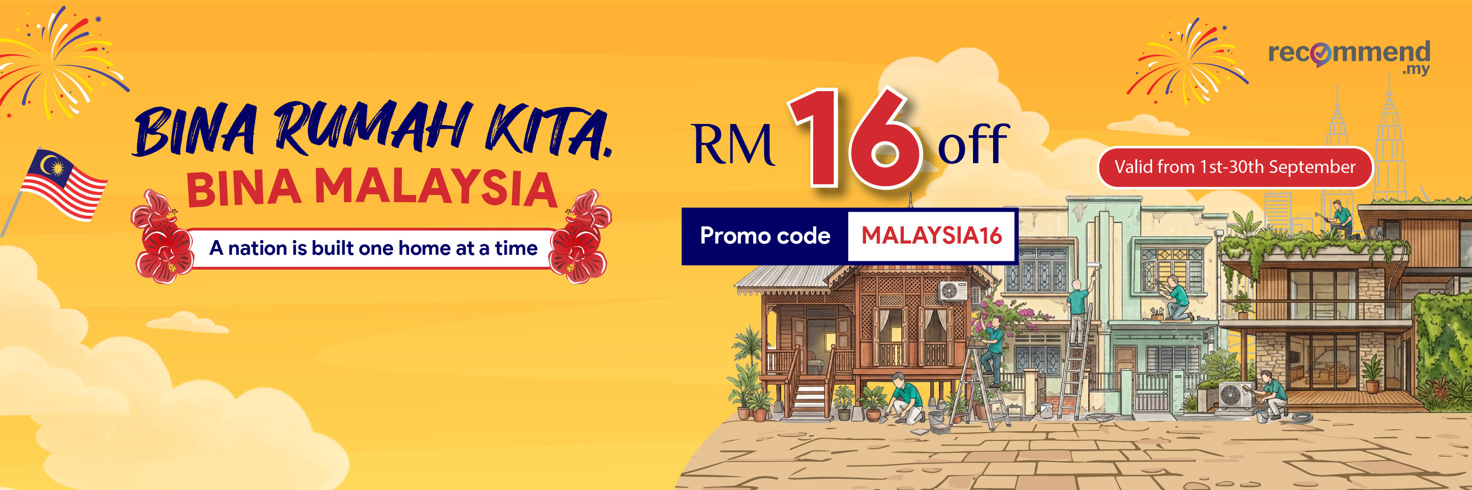 Recommend.my home services promotion